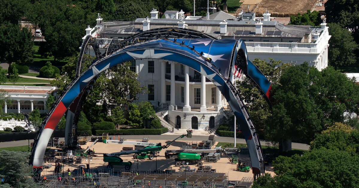 Estructura UFC Casa Blanca: cronograma del montaje, zonas de acceso, seguridad y plazos confirmados antes del evento del 14 de junio.